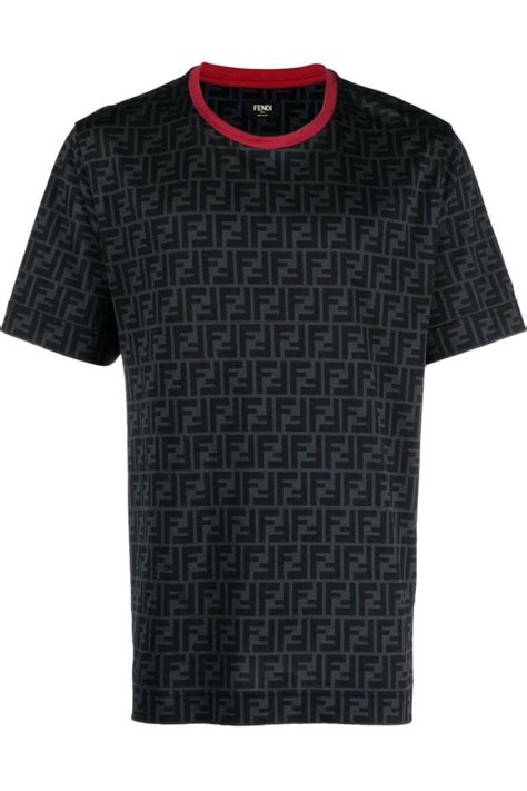 fendi circle t shirt|T.